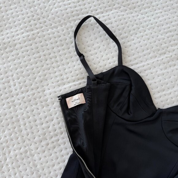 ARITIZA TEN DAZZLE SATIN BUSTER CORSET TOP BLACK XXS - Picture 4 of 4